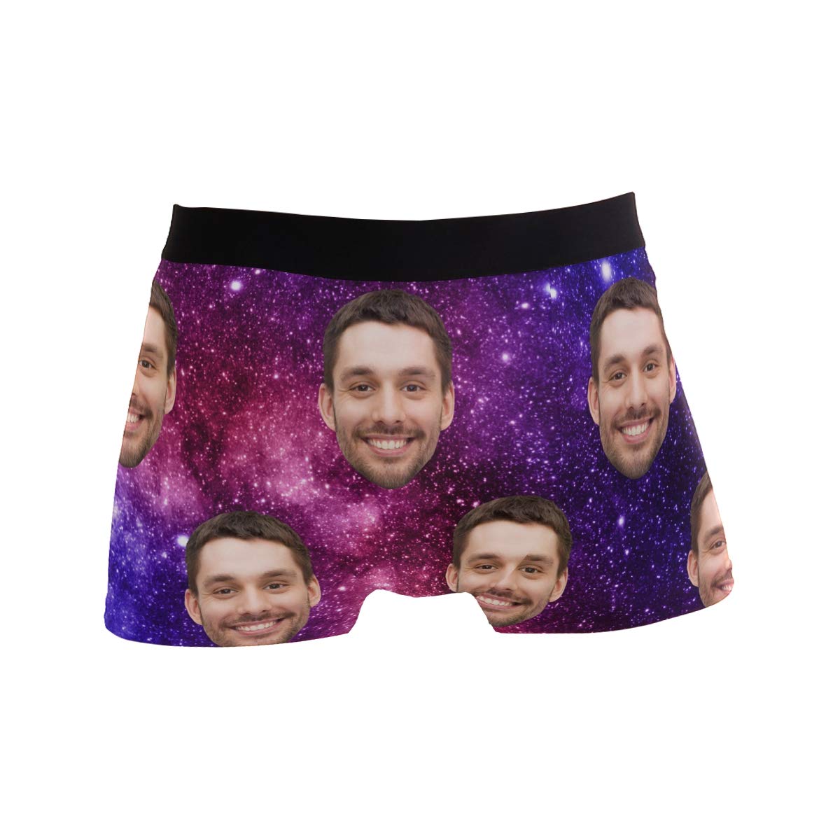 Funny Face Cotton Boxer Briefs for Men - Breathable & Comfortable Underwear for Daily Wear