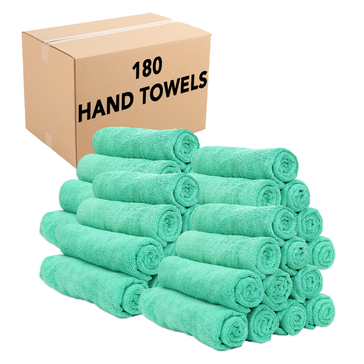 **Arkwright Microfiber Gym Towel - Bulk Pack of 180 | Soft, Lightweight & Quick-Drying Hotel Quality Towels | Super Absorbent for Workouts, Yoga & Spa | 15