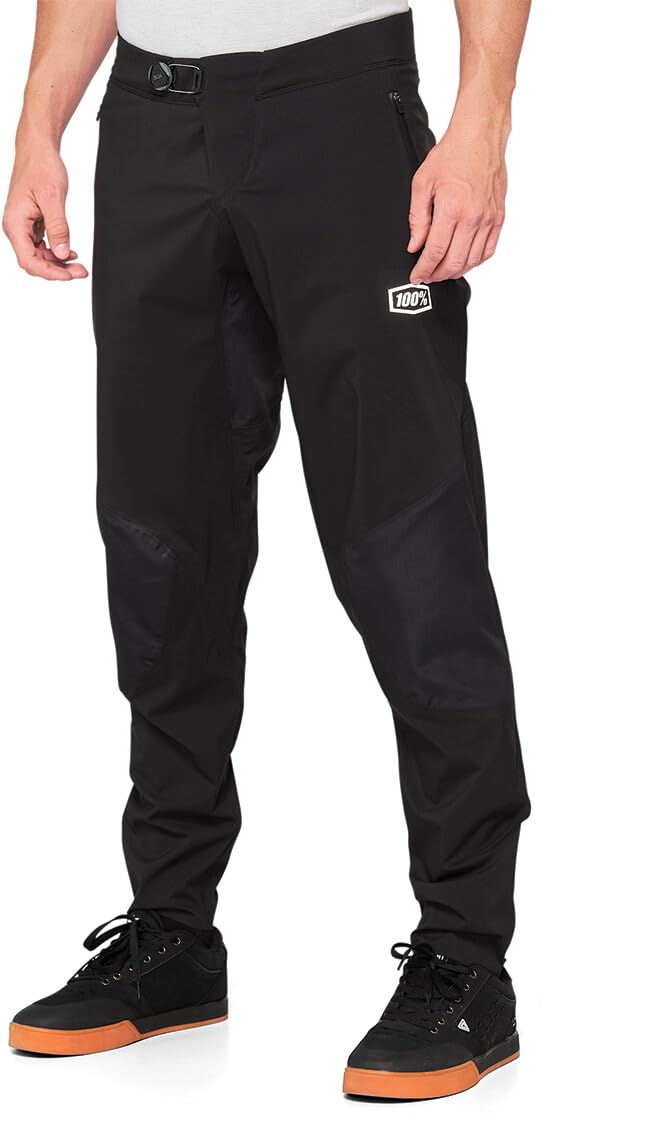HYDROMATIC Men's Waterproof Hiking Pants - Black Size 36 - Lightweight Quick-Dry Outdoor Adventure Pants for Camping, Trekking & Travel