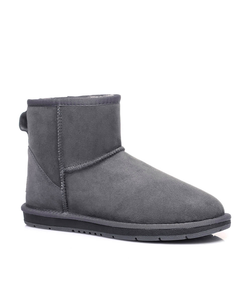 Men's UGG Classic Luxe Mini Boots - Genuine Sheepskin Winter Boots for Men | Cozy & Waterproof Snow Boots for Cold Weather, Hiking & Outdoor Activities