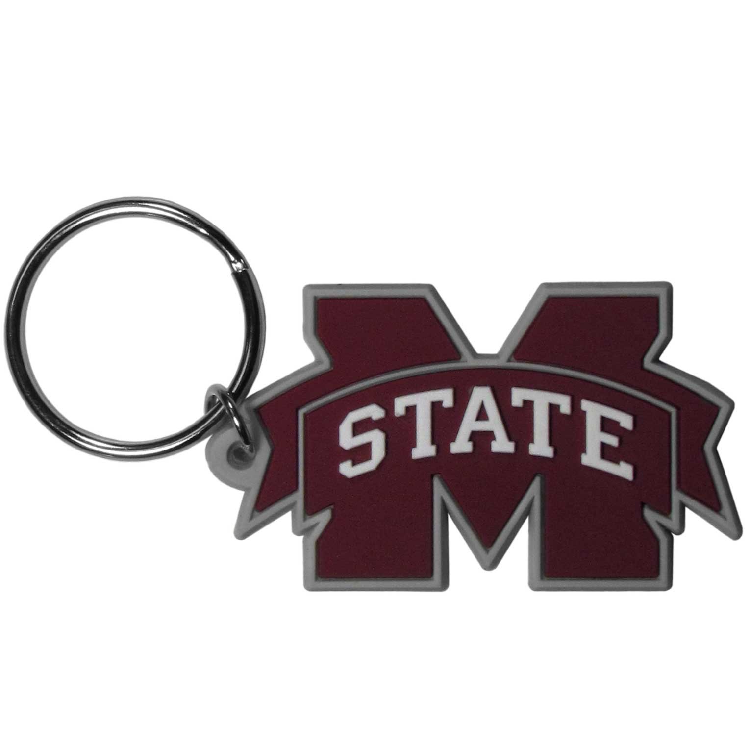 Siskiyou Sports NCAA Team Logo Flexible Keychain - Durable & Lightweight for Backpacks, Gym Bags, and Everyday Carry (Officially Licensed)