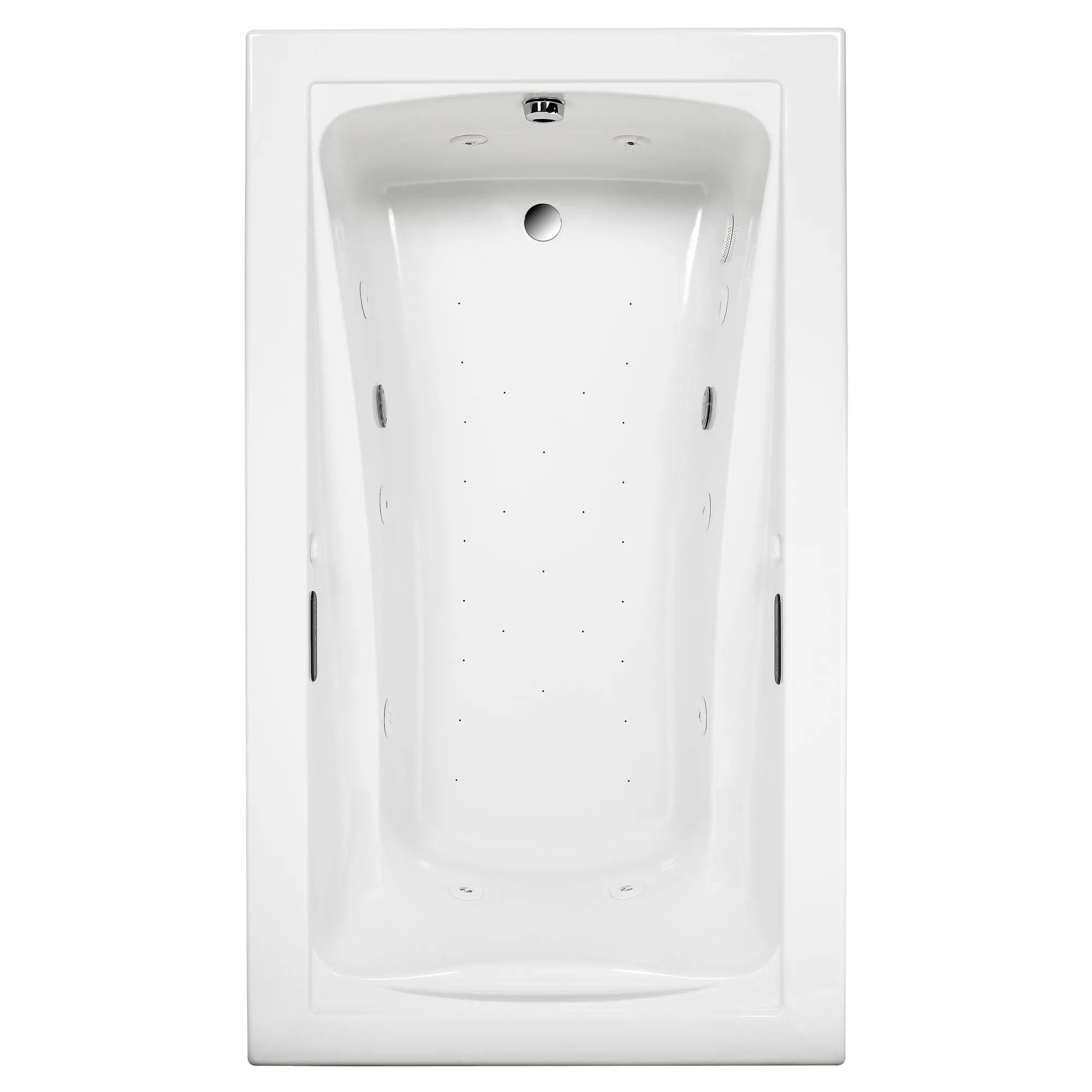 72 x 42 Inch Green Tea® Drop-In Bathtub with EcoSilent® EverClean® Spa System - Luxury Soaking Tub for Relaxation & Hydrotherapy in Home Bathroom