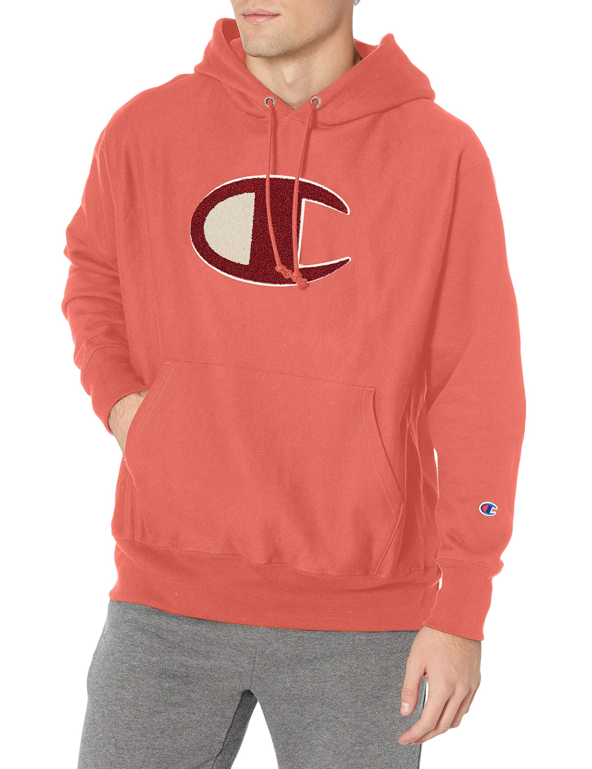 Champion Men's Big & Tall Fleece Pullover Hoodie - Soft & Warm Winter Sweatshirt for Casual Wear, Gym & Outdoor Activities