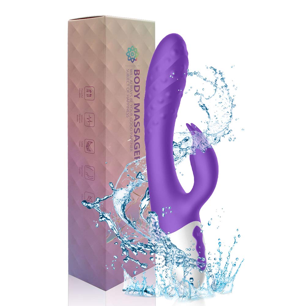 Best Rabbit Vibrator for Women - Powerful Thrusting Rabbit Toy for Intense Pleasure, Dual Stimulation G-Spot & Clitoral Massager - Perfect for Solo Play & Couples Use (T1)