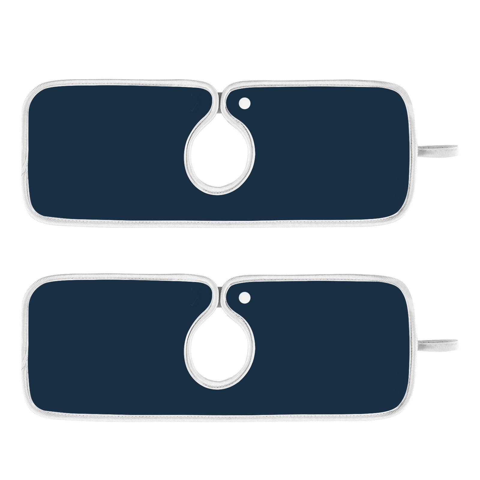 **Navy Blue Kitchen Sink Splash Guard Mat – Absorbent, Fast-Drying Faucet Drip Catcher – 2-Pack Countertop Pad for Water Protection (Ideal for Cooking, Dishwashing & Keeping Countertops Dry)**