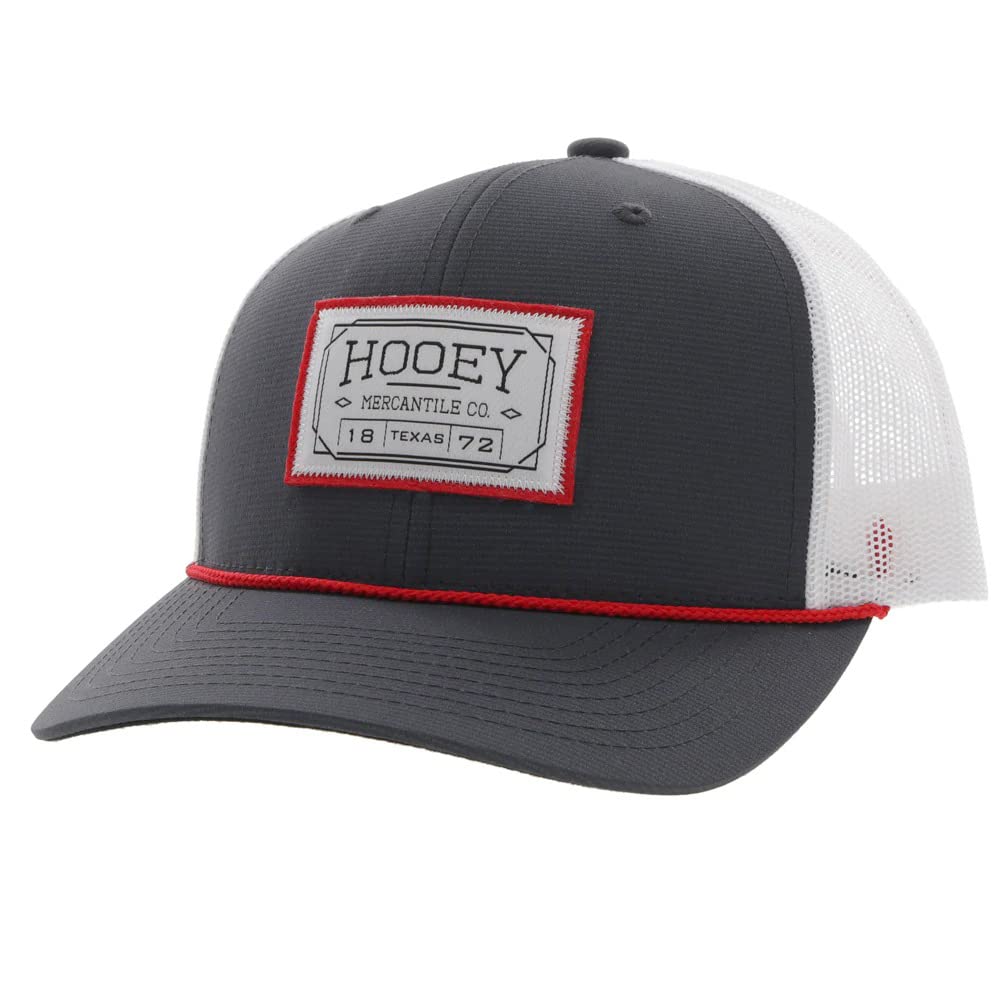 HOOEY Men's Trucker Hat - Adjustable Snapback Cap for Outdoor, Fishing & Casual Wear