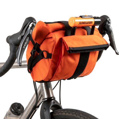 Restrap Bar Pack - Waterproof Bike Handlebar Bag for Cycling & Commuting - Durable Bicycle Storage for Road, Mountain & Urban Bikes - Perfect for Work, Travel & Outdoor Adventures