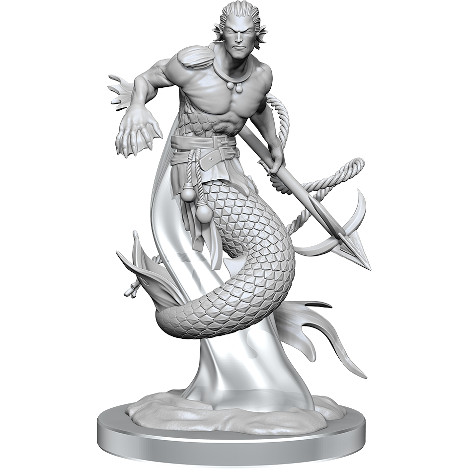 D&D Miniatures - Nolzurs Marvelous Miniatures Merfolk Figures for Dungeons & Dragons RPG Game | Fantasy Tabletop Gaming & Collectibles