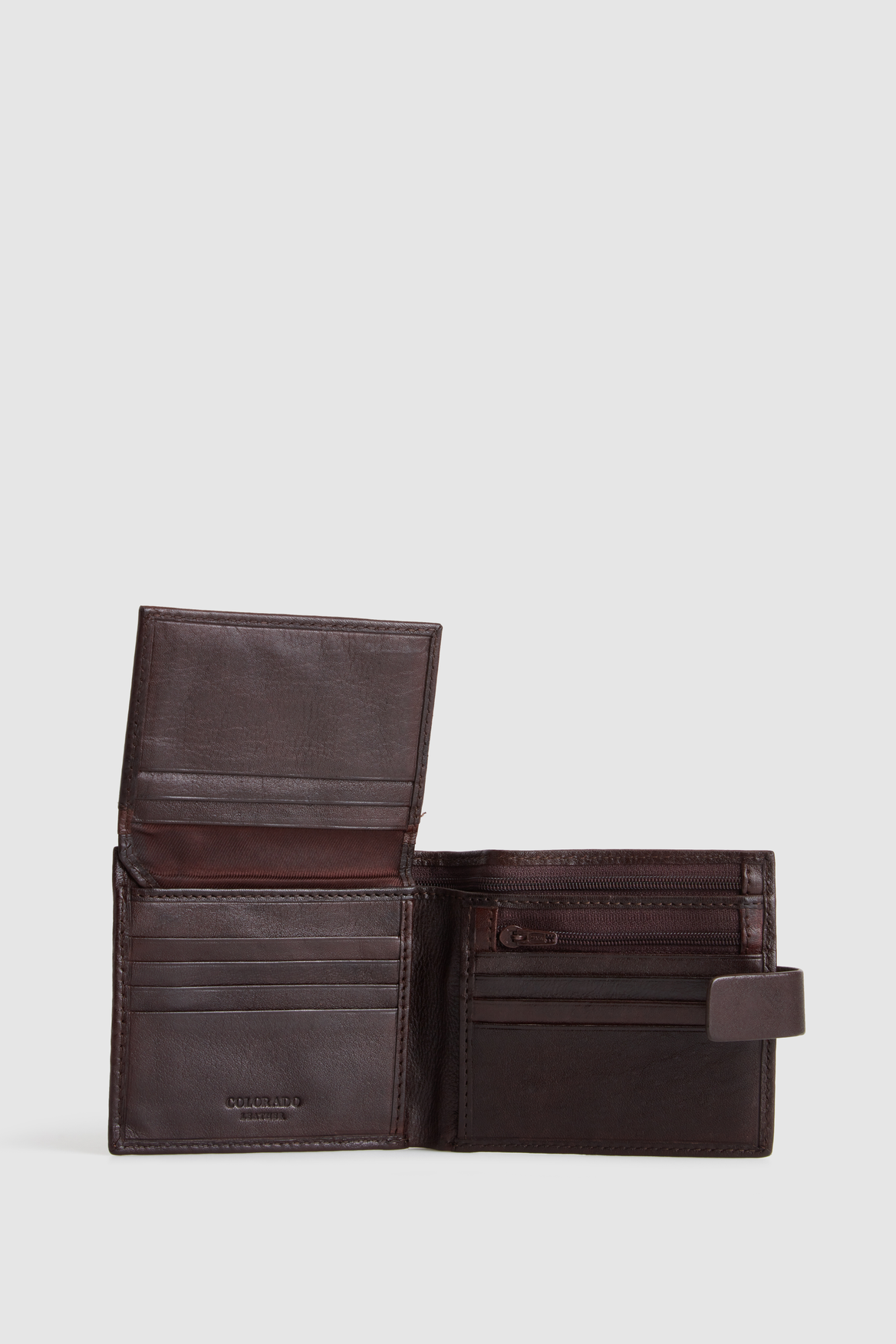 Marcus Genuine Leather Tab Wallet for Men - Slim RFID Blocking Bifold Wallet with Card Slots & ID Window - Perfect for Everyday Use, Travel, and Business