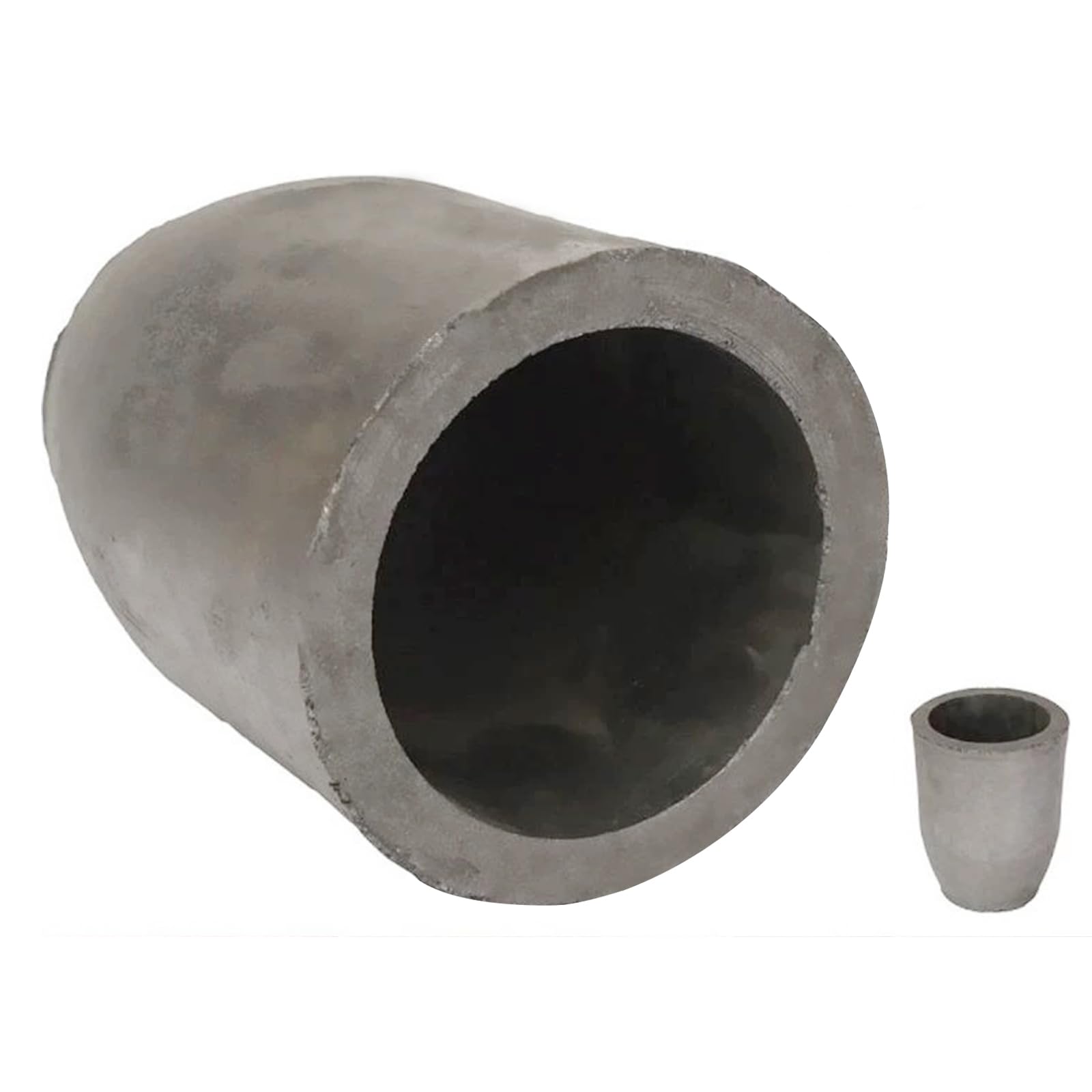High-Quality Clay Graphite Crucible & Silicon Carbide Crucible for Melting Gold, Silver, Copper, Brass, Aluminum (0.8KG-1KG) - Perfect for Metal Casting, Refining, Jewelry Making & DIY Projects