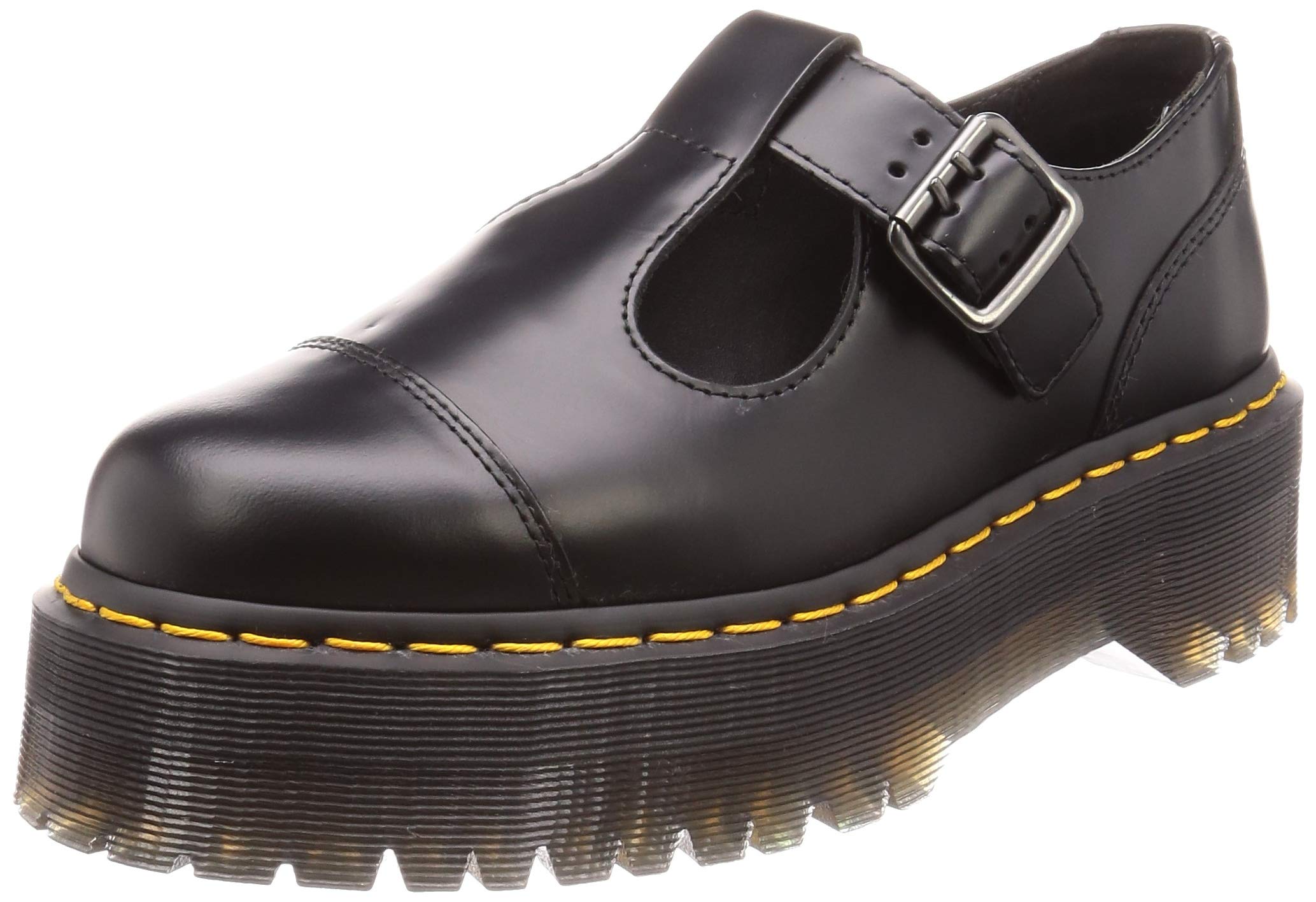 Dr. Martens Women's Bethan Loafers - Classic Black Leather Slip-On Shoes for Women | Comfortable & Stylish for Work, Office & Casual Outfits