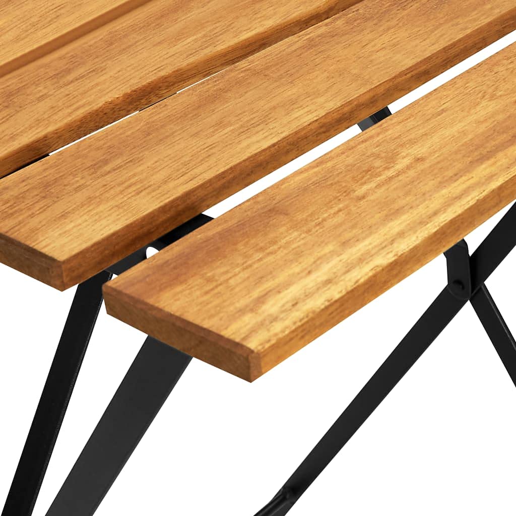 Portable Square Folding Side Table - 21.7