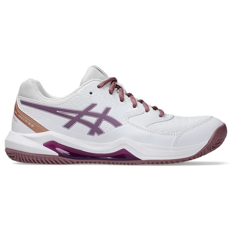 ASICS GEL Dedicate 8 Women's Padel Tennis Shoes - Lightweight & Supportive for Indoor/Outdoor Court Play