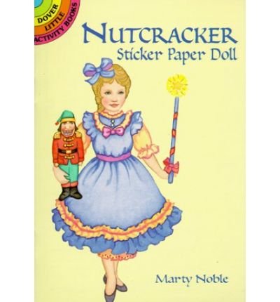 Noble Marty Nutcracker Sticker Paper Doll Book - Christmas Holiday Crafts, DIY Decorations, Kids Activities - Perfect for Scrapbooking, Gift Wrapping & Holiday Party Favors