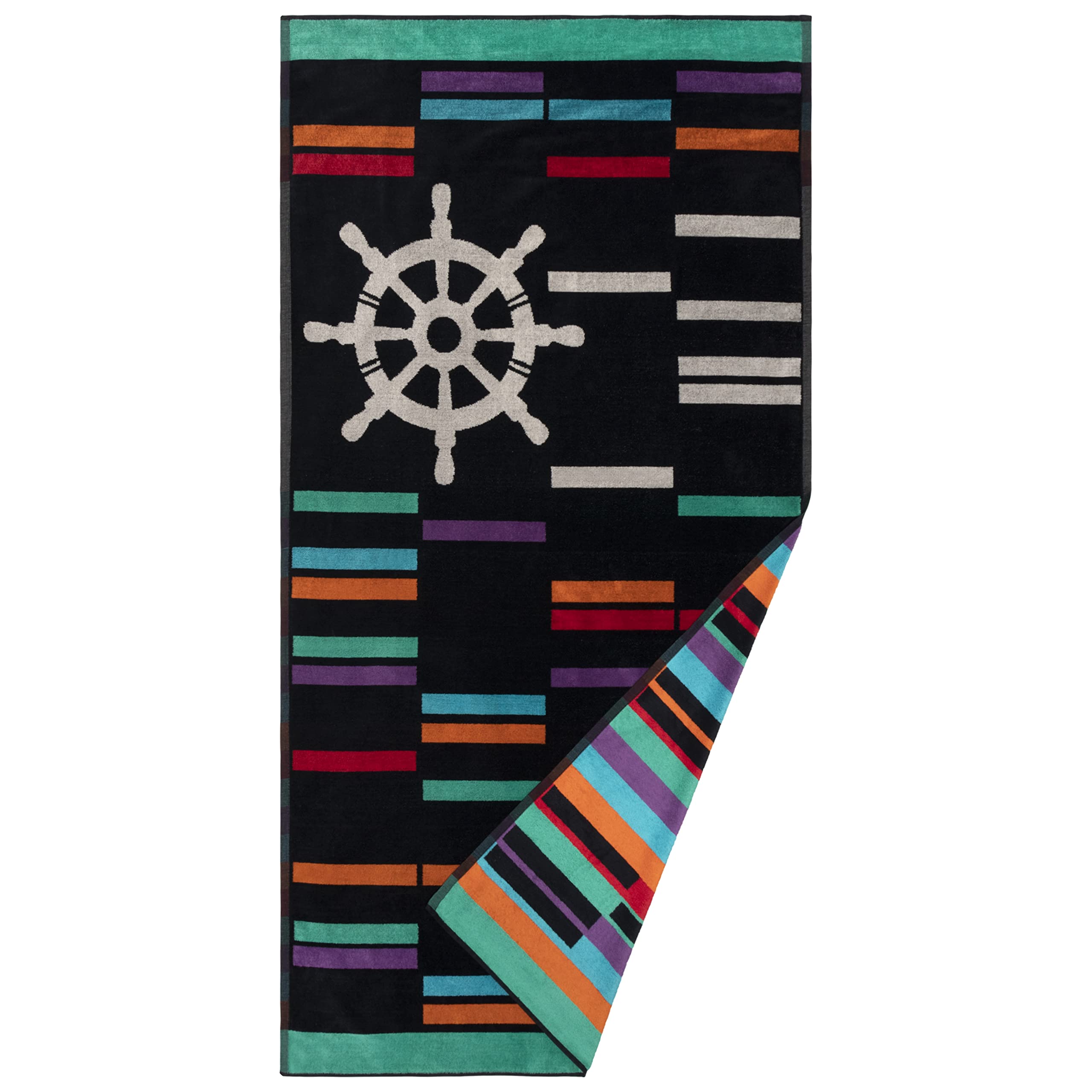 Premium Retro Spin Wheel Oversized Beach Towel - 35