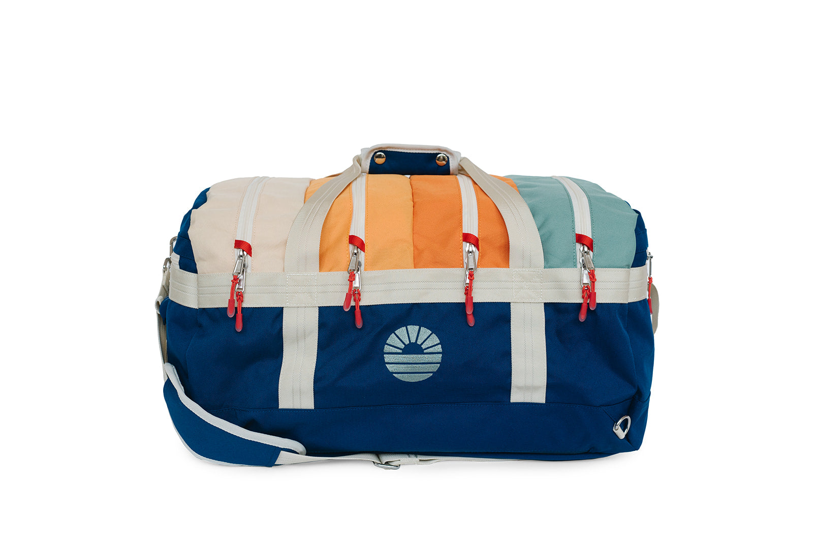 Hawaiian Print 60L Large Travel Backpack - Lightweight Durable Carry On Luggage for Beach Vacation, Camping, Hiking & Outdoor Adventures