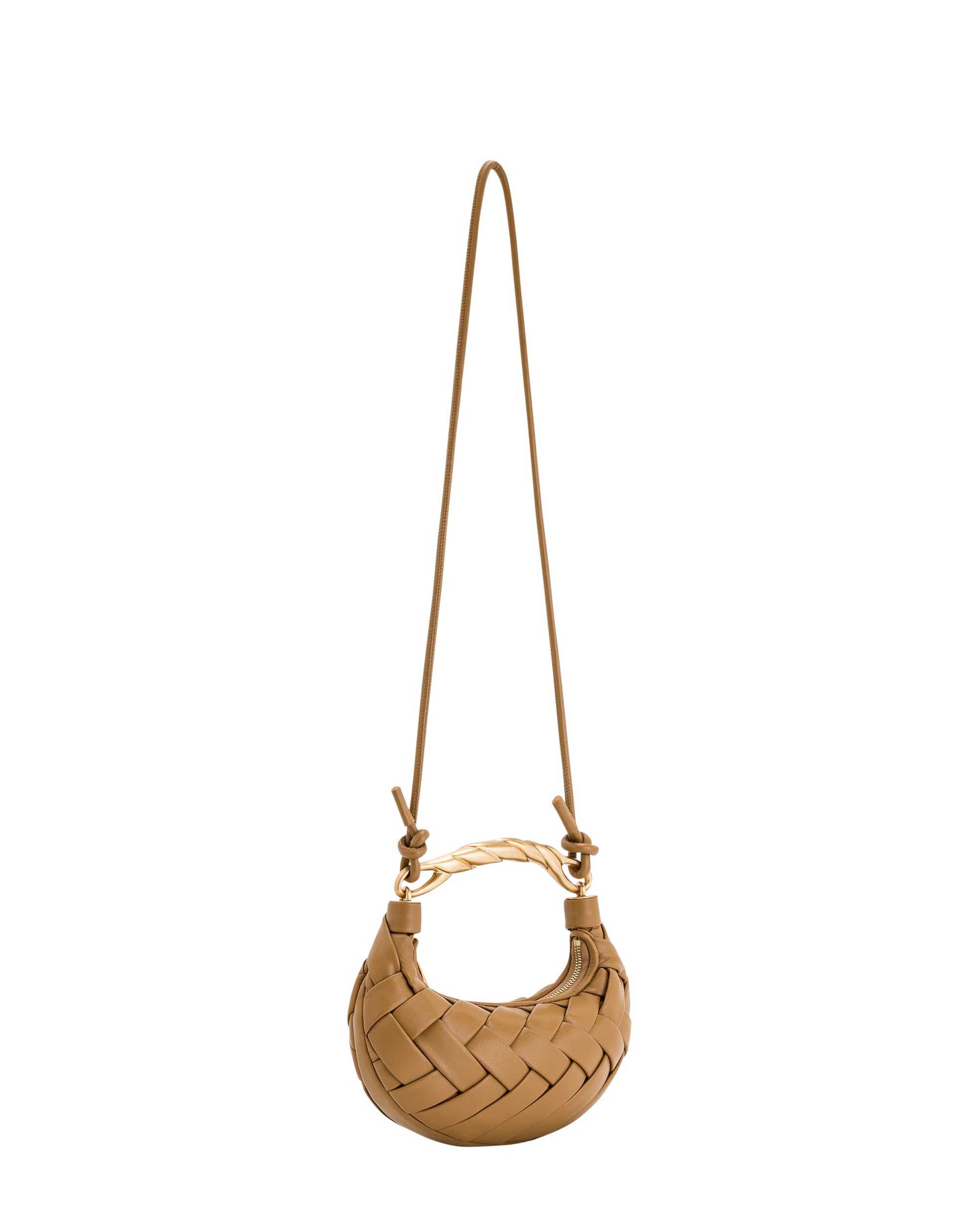 JW PEI Orla Weave Handbag for Women - Stylish Vegan Leather Crossbody Purse with Adjustable Strap, Perfect for Work, Travel & Everyday Use