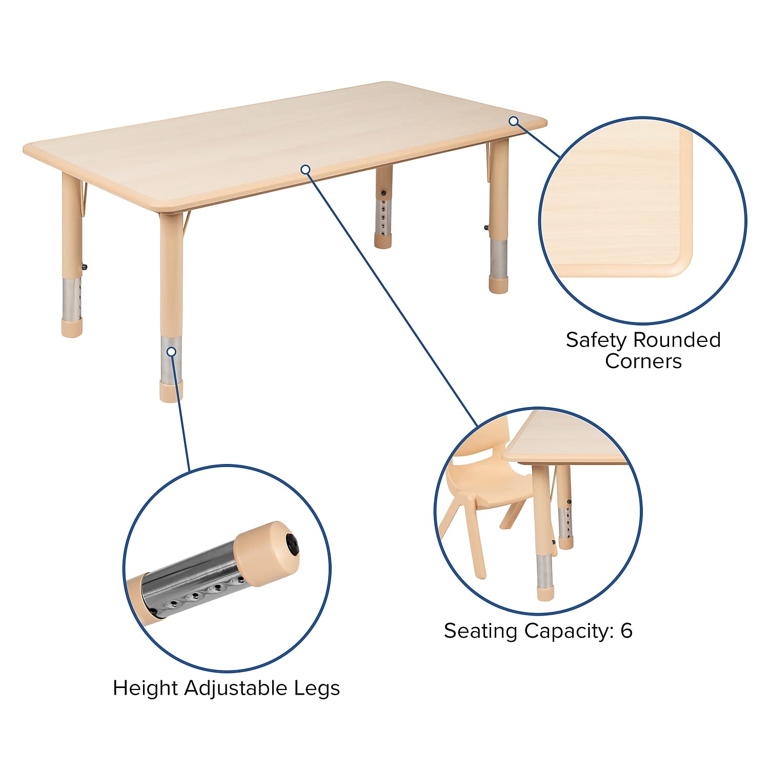 Flash Furniture Emmy 23.625