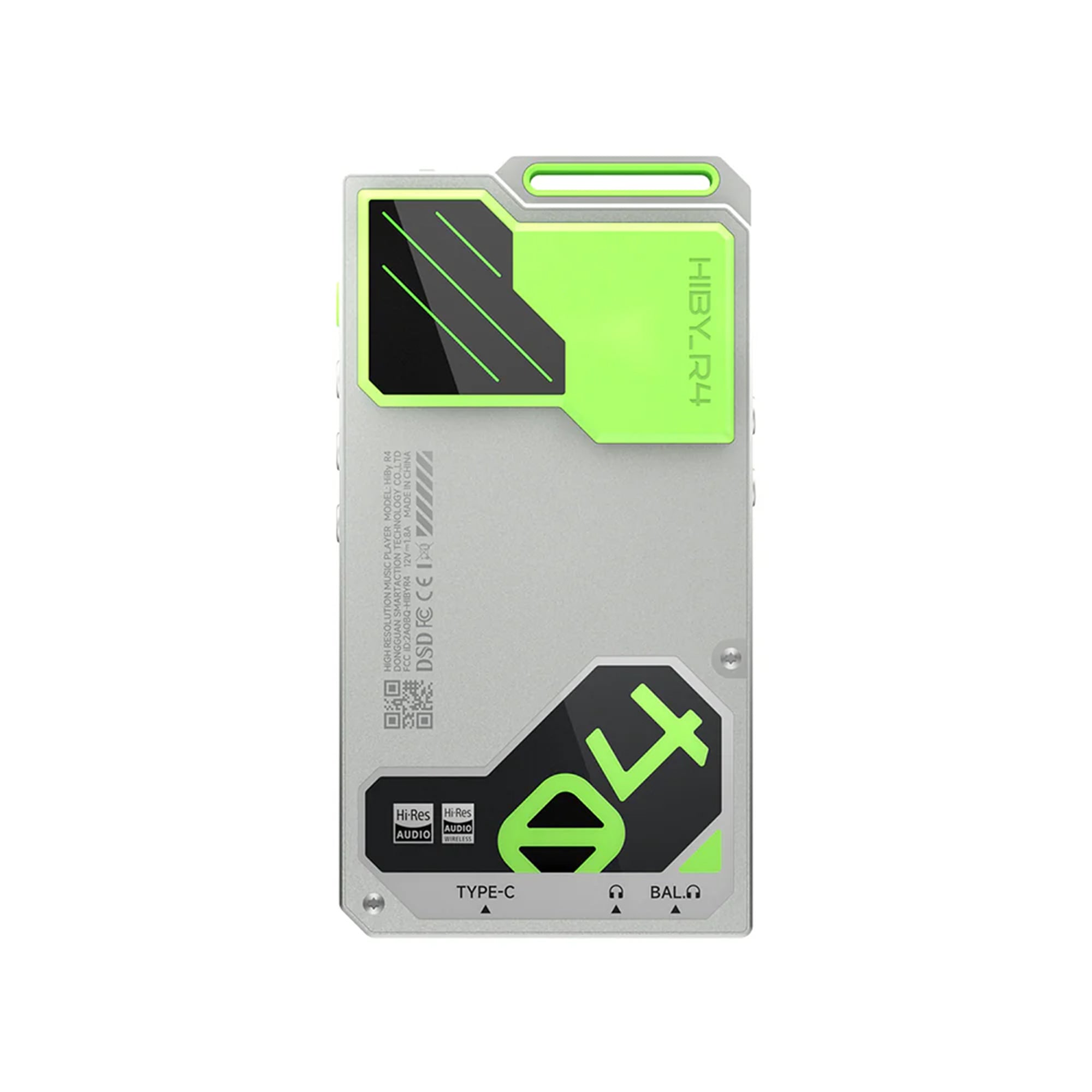 HiBy R4 High-Resolution Digital Audio Player - Portable Lossless Music Player with Hi-Fi Sound for Audiophiles | Perfect for Commuting, Travel & Workout