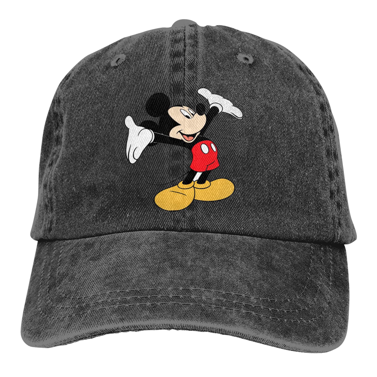 **Vintage Cartoon Baseball Cap - Dad Hat & Cowboy Style for Men & Women - Adjustable Trucker Hat for Outdoor Sports, Hiking, and Casual Wear**