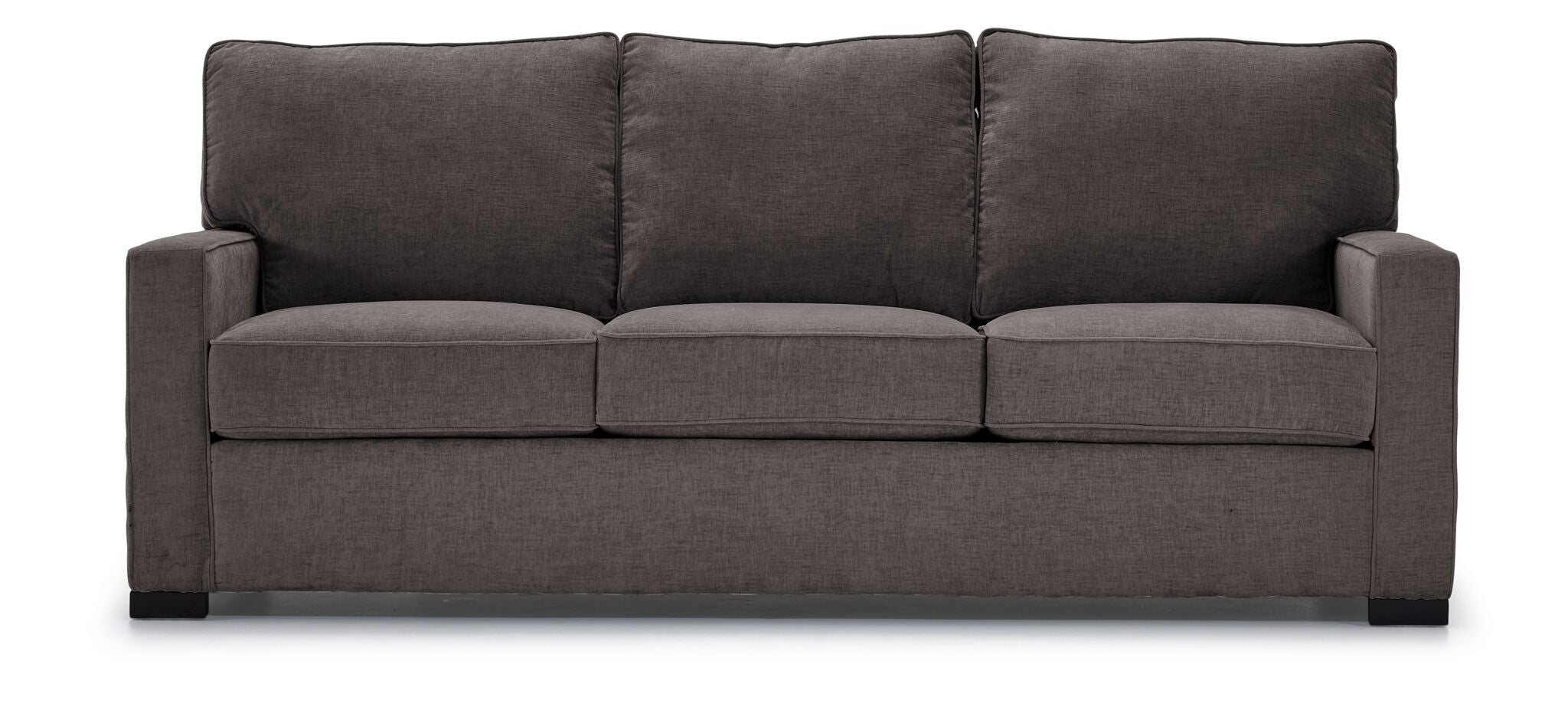 Charlotte Sofa in Pewter - Modern Living Room Furniture for Comfortable Seating & Stylish Home Decor