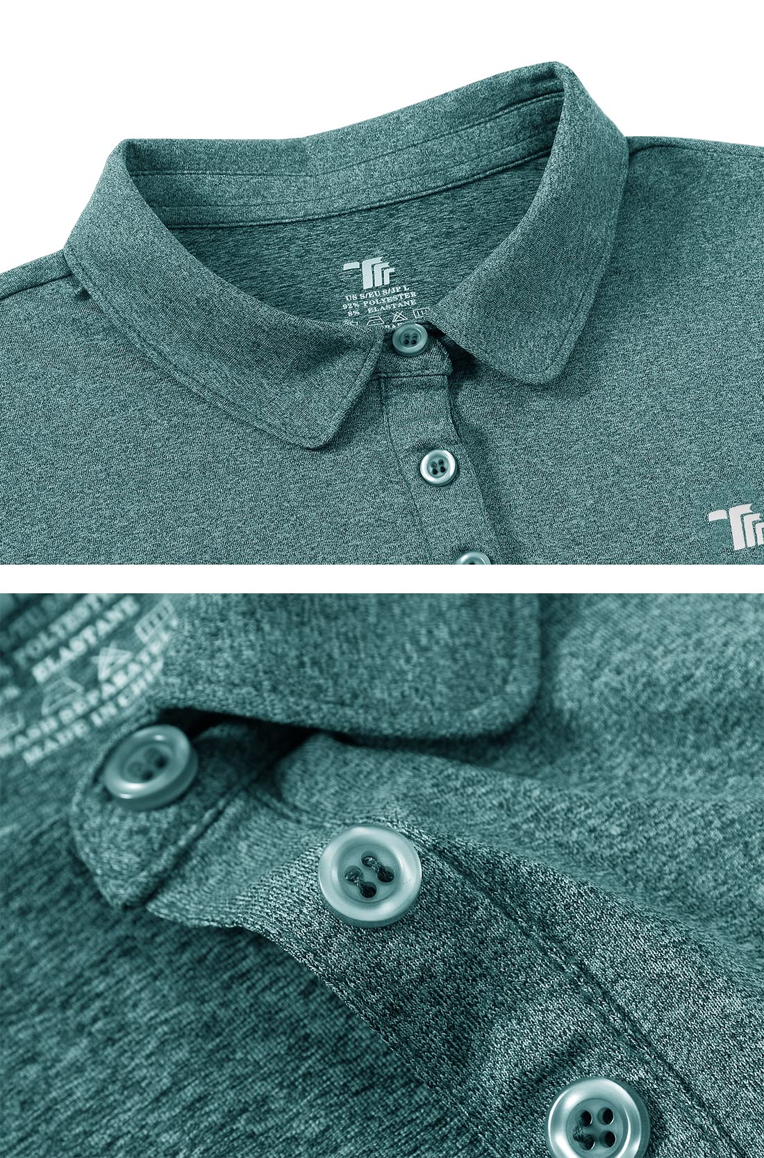 **Women's Moisture-Wicking Dry Fit Golf Polo Shirts - Breathable Short Sleeve Collared Tops for Comfort & Performance - Perfect for Golf, Tennis & Casual Wear**