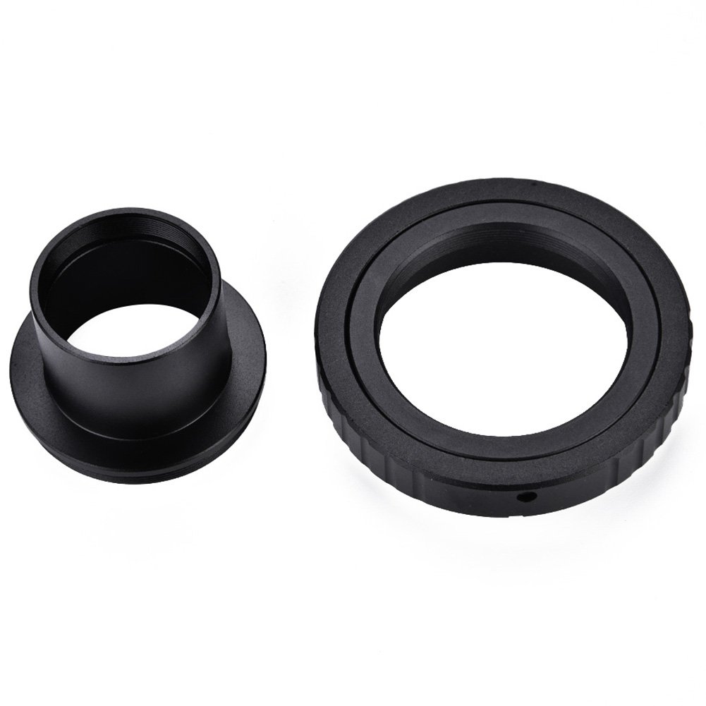 M42 to 1.25 Inch Telescope Camera Adapter - T-Mount Lens Adapter for Canon 5D Mark II, 50D, 60D, 40D, 350D, 400D, 500D, 550D, 600D, 1D - Perfect for Astrophotography & DSLR Telescope Photography