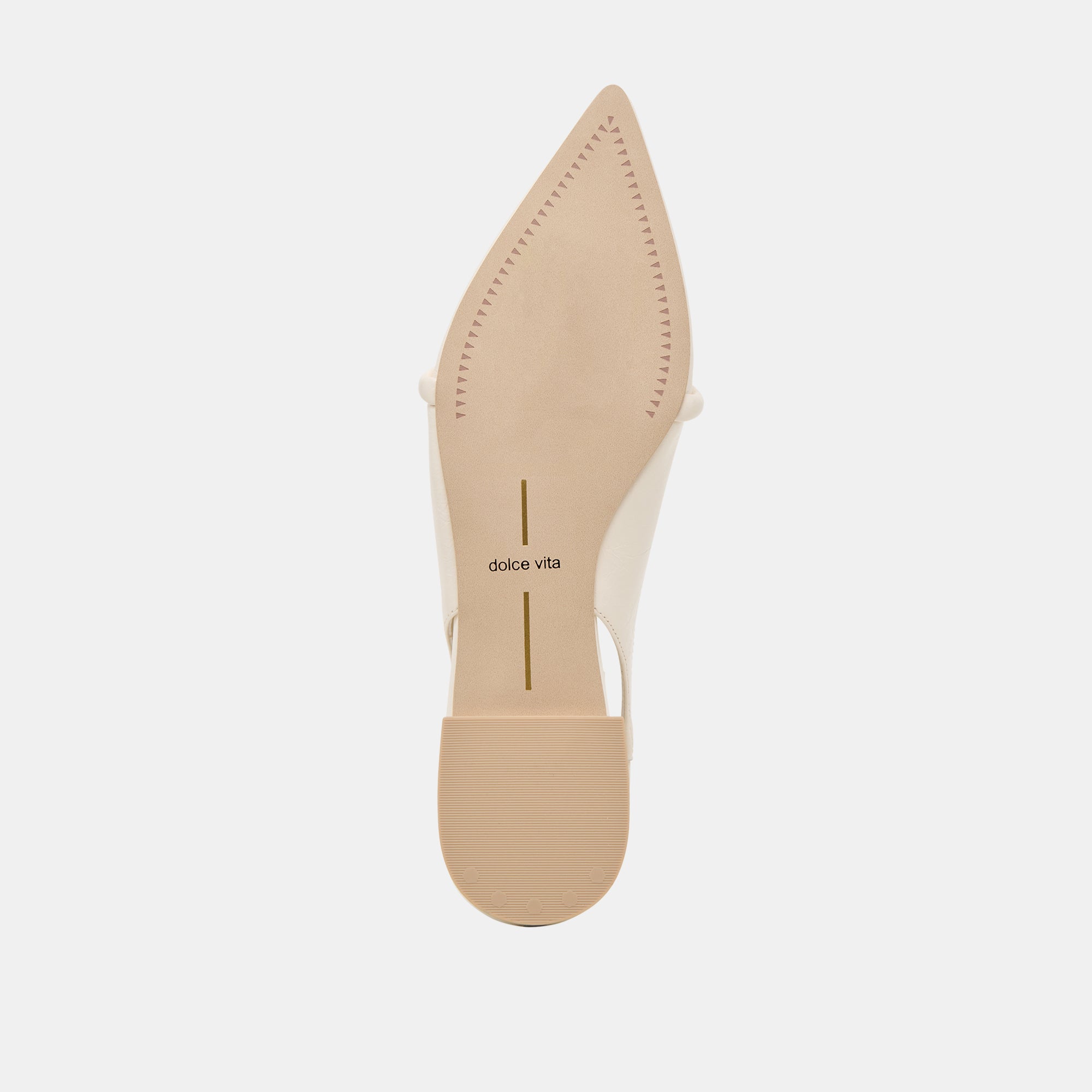 PAYGE Women's Off White Crinkle Patent Leather Flats - Comfortable & Stylish Shoes for Office, Casual Wear & Daily Use