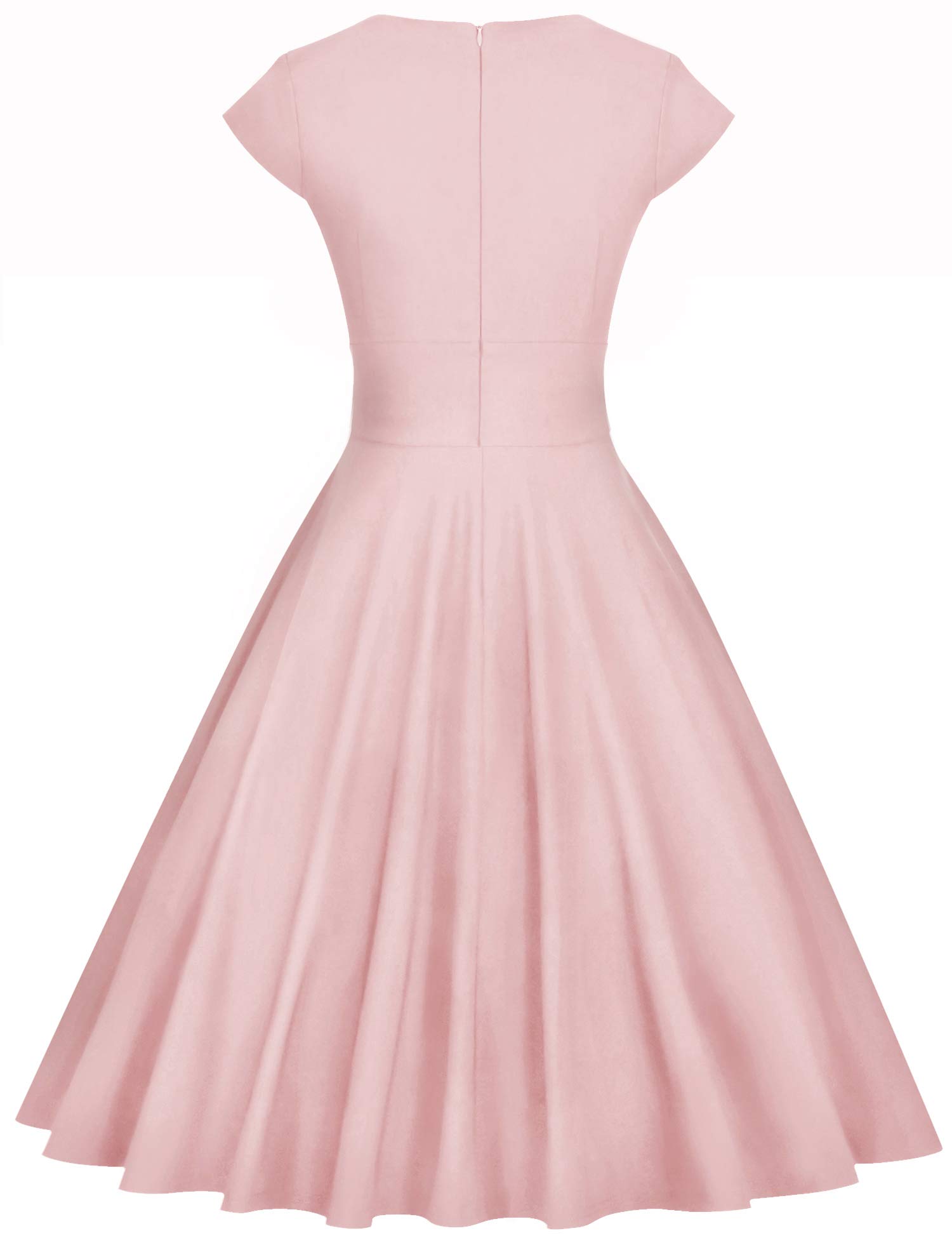 Vintage 1950s Swing Dress for Women - Stretchy Retro Party Dress by GownTown | Perfect for Cocktail Parties, Dances & Special Occasions