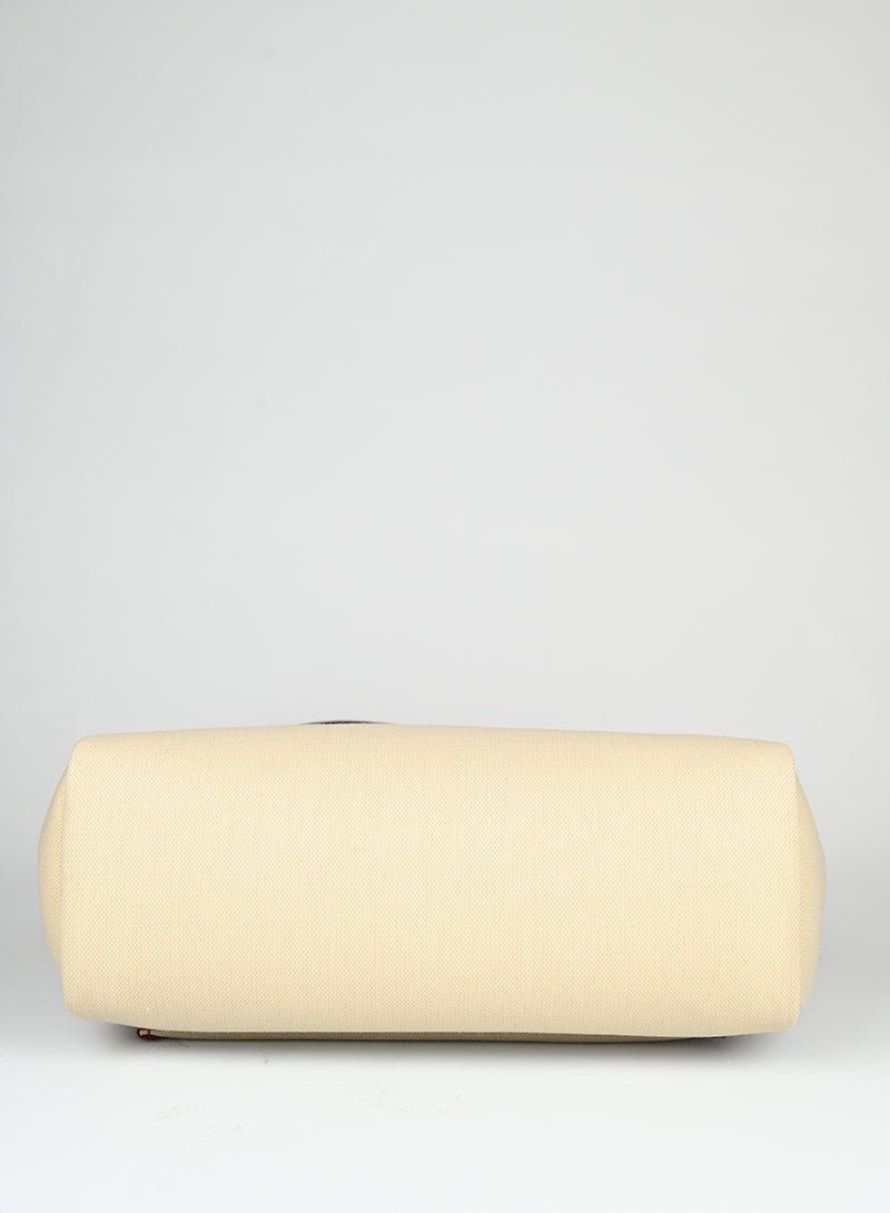 Hermès Herbag 29 Shoulder Bag - Beige & Brick Leather Crossbody Bag for Women | Luxury Handbag for Work, Travel & Everyday Use