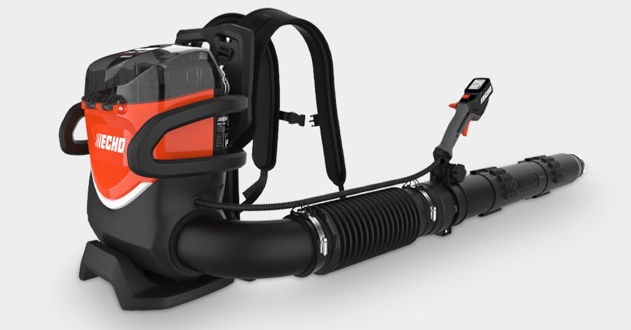 ECHO DPB 7700T 56V Lithium-Ion Cordless Backpack Leaf Blower - Powerful Yard Cleanup for Lawns, Driveways & Landscaping