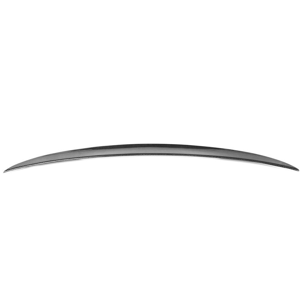 IKON MOTORSPORTS P Style Real Carbon Fiber Trunk Spoiler for 2019-2025 BMW G20 3-Series & 2021-2025 BMW G80 M3 - High Performance Rear Boot Lid Wing - Perfect for Car Enthusiasts & Street Racing
