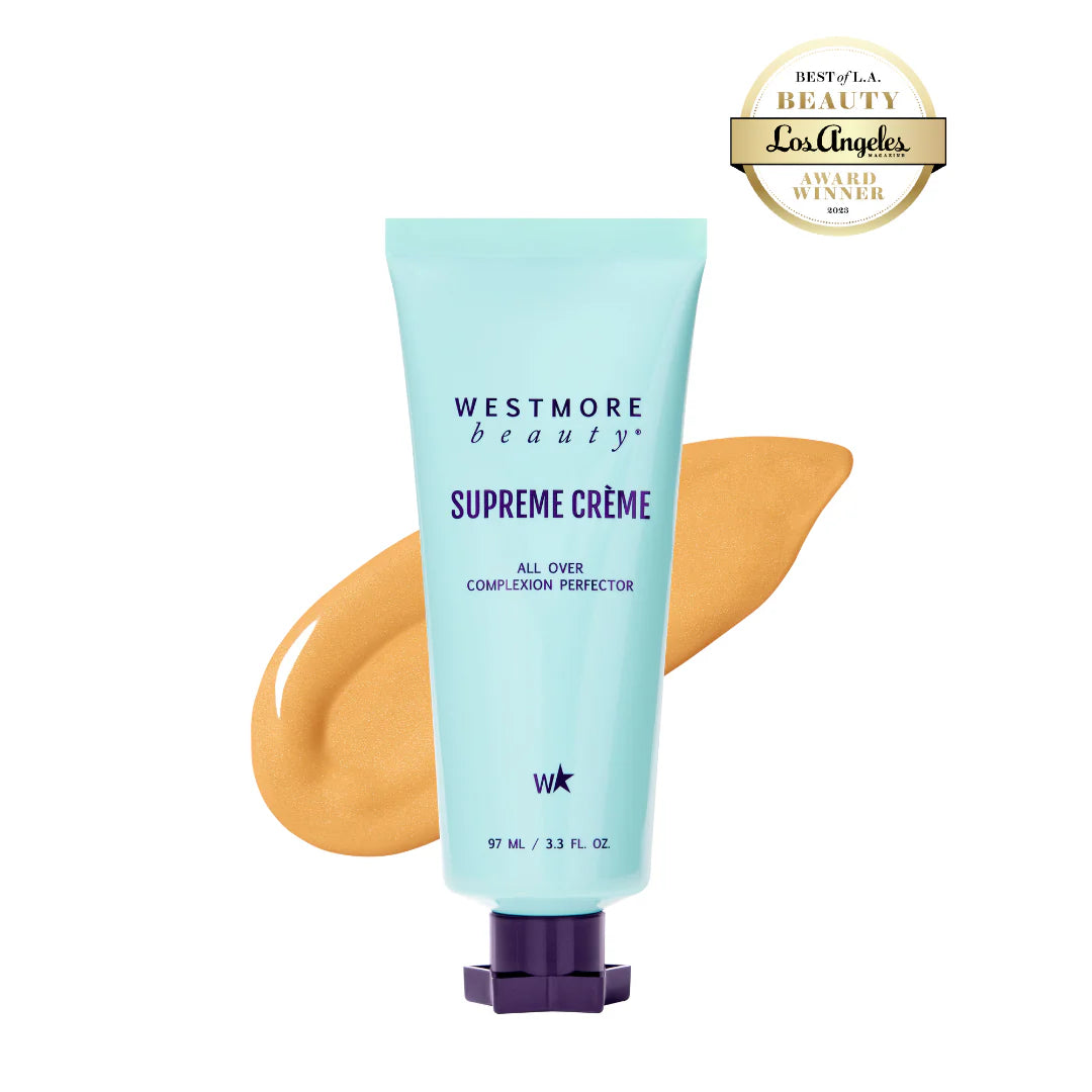 Westmore Beauty Supreme Crème Makeup Base - Multi-Use Face & Body Perfector for Flawless Coverage | Ideal for Daily Makeup, Photo Shoots & Special Occasions