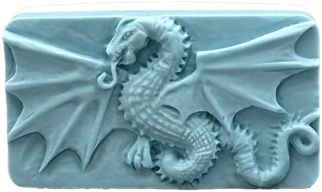 Premium Dragon Silicone Mold - DIY Soap Making, Candle Crafting & Resin Art Supplies - Perfect for Handmade Gifts, Bath Bombs & Home Decor Projects