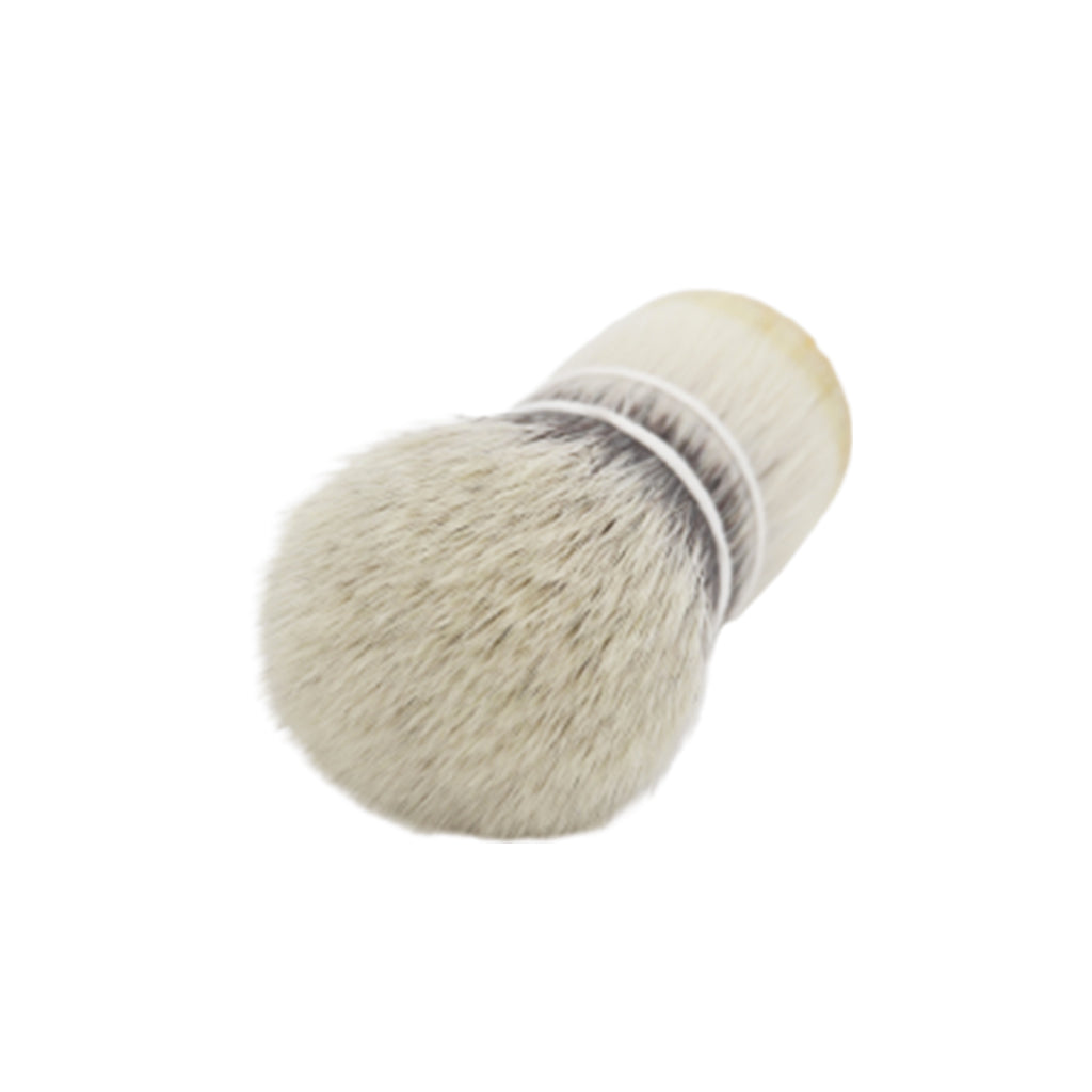 28mm Titanium™ Synthetic Fiber Knot Bulb (UHD) - Premium Shaving Brush for Wet & Dry Use, Perfect for Barbershops and Home Grooming Kits