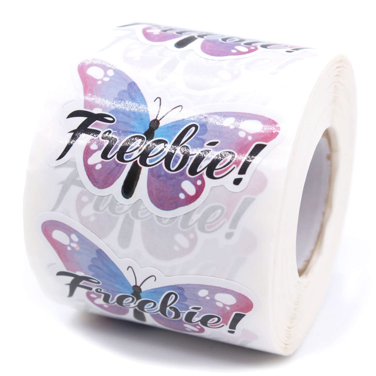 500 PCS Cute Freebie Stickers for Small Business - Customer Appreciation & Packaging Stickers for Etsy, Shopify, Thank You Gifts, Branding & Product Packaging (2x2 Inch)