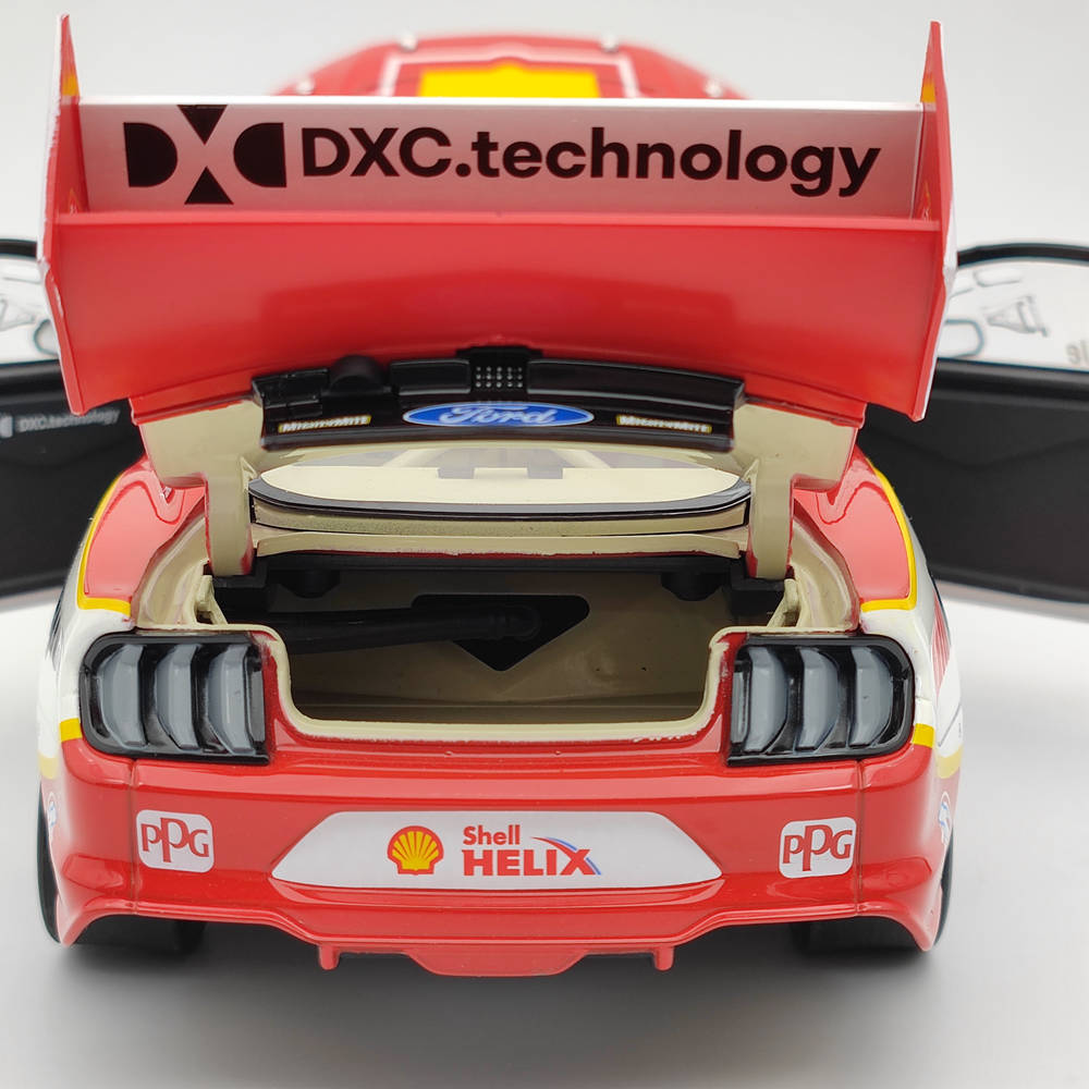 1/18 Scale Authentic SHELL V-Power Racing #11 Ford Mustang GT 2021 Diecast Model Car - ANTON DE PASQUALE Collectible Toy Car Gift for Racing Fans & Model Enthusiasts - Perfect for Display, Collection, and Birthday Gifts
