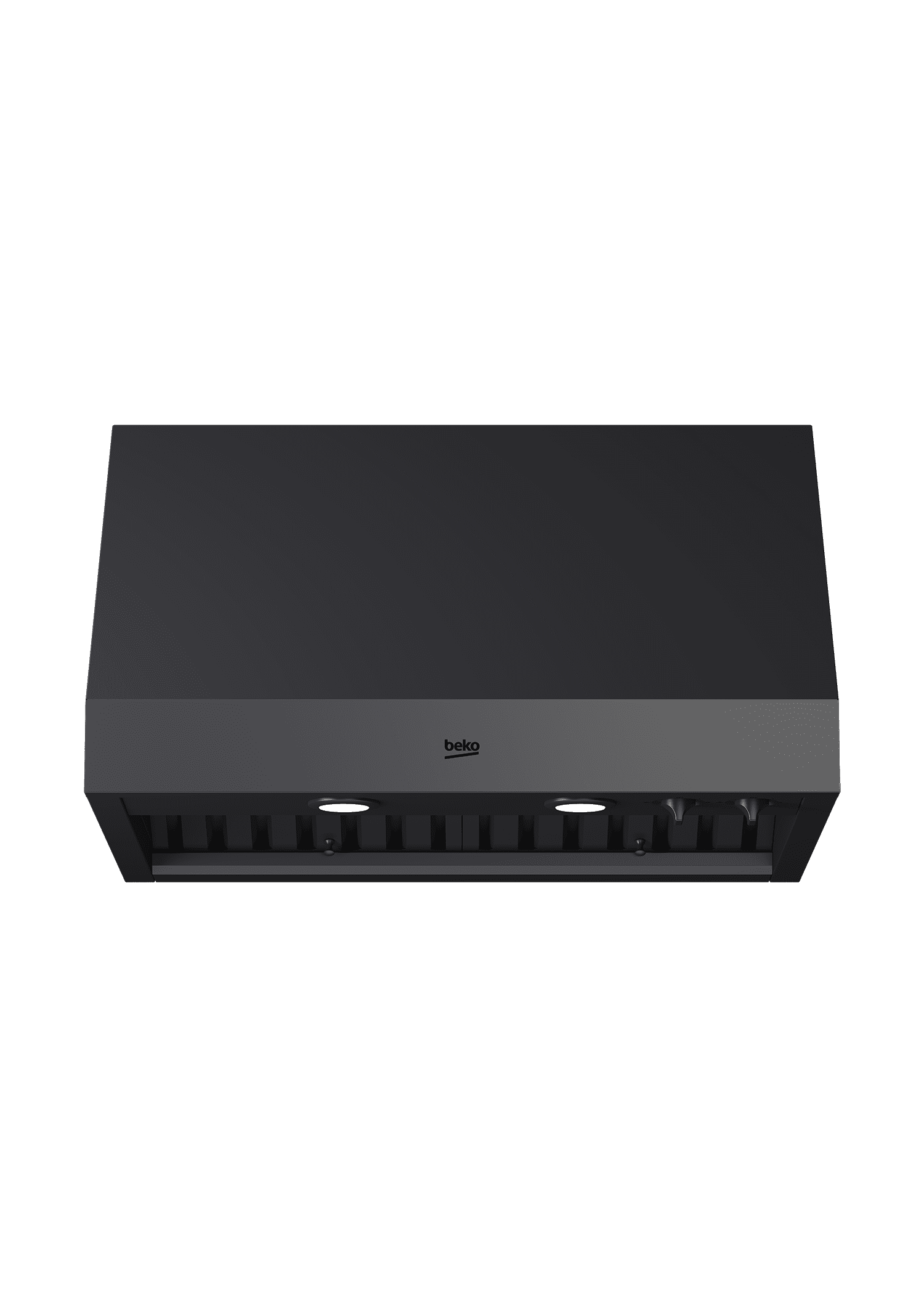Beko CHP30100CF 30-Inch Carbon Fiber Professional Range Hood - Stainless Steel, Graphite Finish - Perfect for Modern Kitchen Ventilation & Smoke Removal