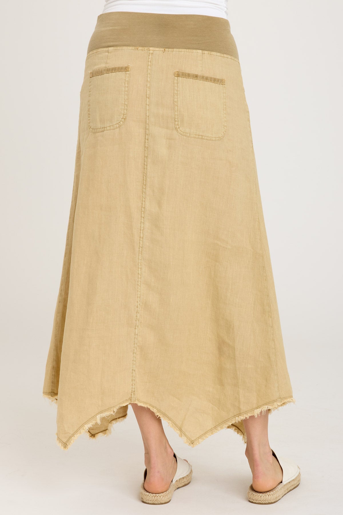 Triste Skirt Linwood Sands Pigment - Stylish and Comfortable Women's Skirt for Casual Wear, Beach Outings, and Summer Fashion