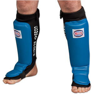 Combat Sports MMA Training Shin Guards - Premium Protective Gear for Kickboxing, Muay Thai & MMA - Perfect for Sparring, Training & Competition