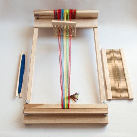 Beka 10 Rigid Heddle Loom - Best Beginner Weaving Loom Kit for Handmade Scarves, Blankets & Home Decor | Easy DIY Weaving Projects for Adults & Kids