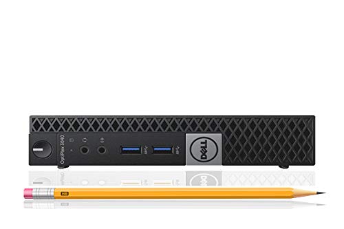 Refurbished Dell OptiPlex 3040 Micro Desktop Computer - Intel Core i5-6400T 2.9GHz, 8GB RAM, 512GB SSD, Windows 10 Pro - Compact Business PC for Office, Home & Remote Work | Ideal for Productivity, Video Conferencing & Multitasking