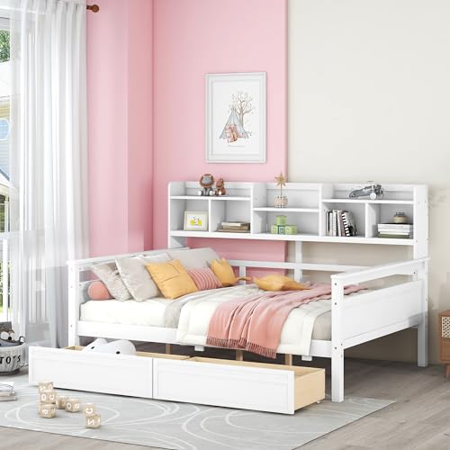 White With Drawers