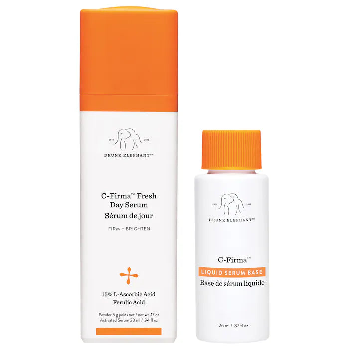 Drunk Elephant C-Firma Fresh Vitamin C Day Serum - Brightening & Anti-Aging Face Serum for Glowing Skin | Perfect for Morning Skincare Routine & Daily Hydration