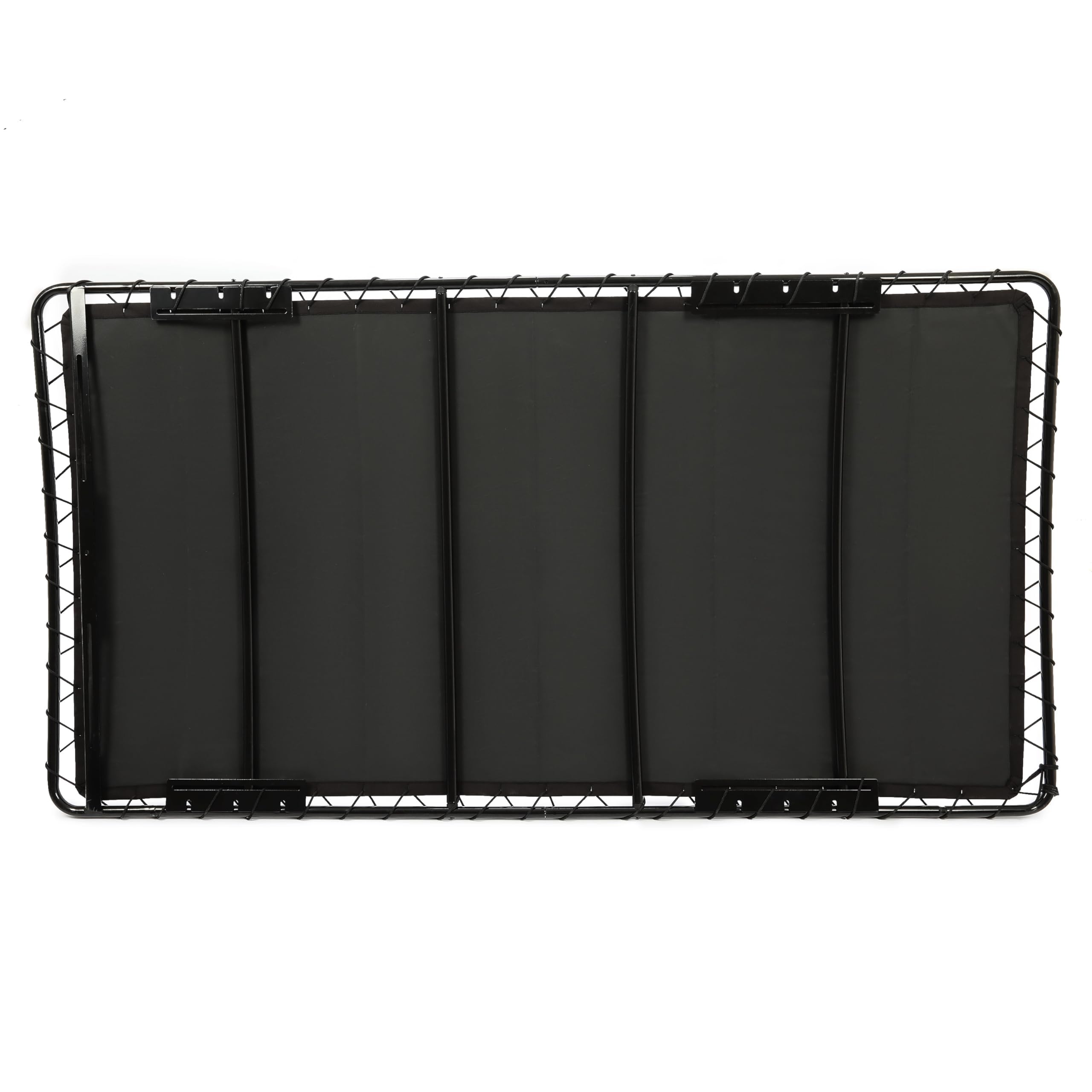 Universal Golf Cart Sun Top Canopy - Black Steel Frame Roof Compatible with EZGO, Club Car & Yamaha Carts | Extended Top Sail Canvas for Shade & Weather Protection | Perfect for Golf Courses, Resorts & Outdoor Events