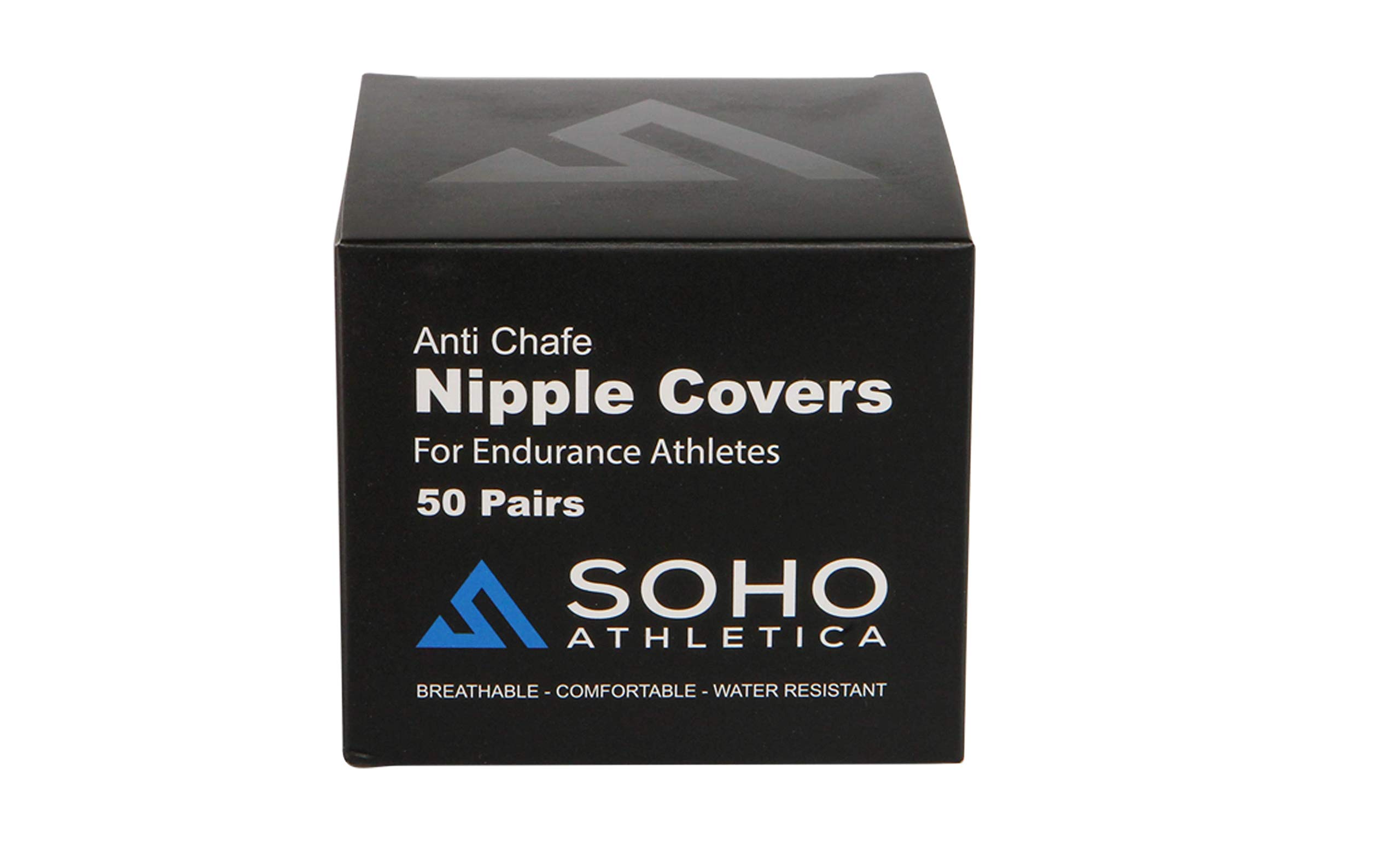 50 Pairs of Men's Nipple Covers for Running - Anti-Chafing Nipple Protection for Joggers & Athletes - Prevent Pain & Irritation During Sports, Workouts & Marathons - Soft, Breathable & Sweatproof Design for Comfortable Exercise