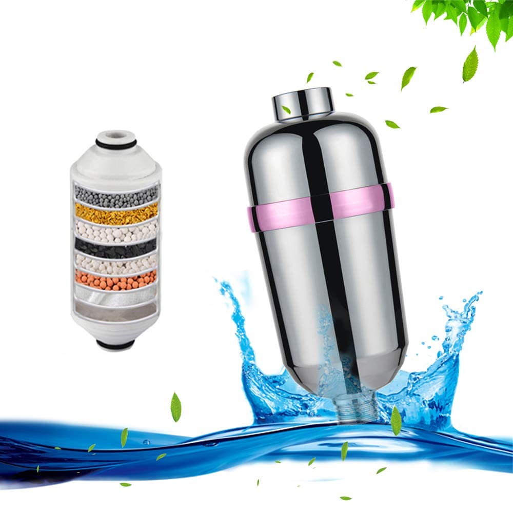 LIXFDJ Faucet Water Filter for Kitchen Sink - Easy Install Tap Water Purifier with Switch - Fits Standard Faucets (Model 565) - Clean Drinking Water for Cooking, Washing Fruits & Baby Bottles