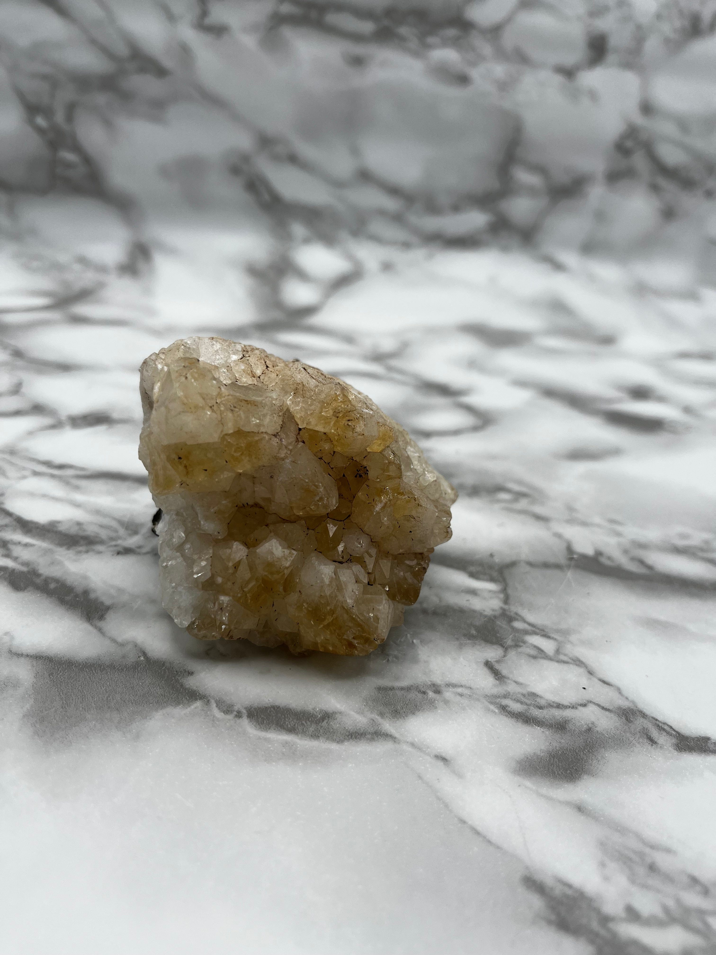 Natural Citrine Crystal Cluster - 21 oz Raw Citrine Stone for Healing, Meditation & Energy Work | Home Decor, Reiki, Feng Shui & Spiritual Gifts