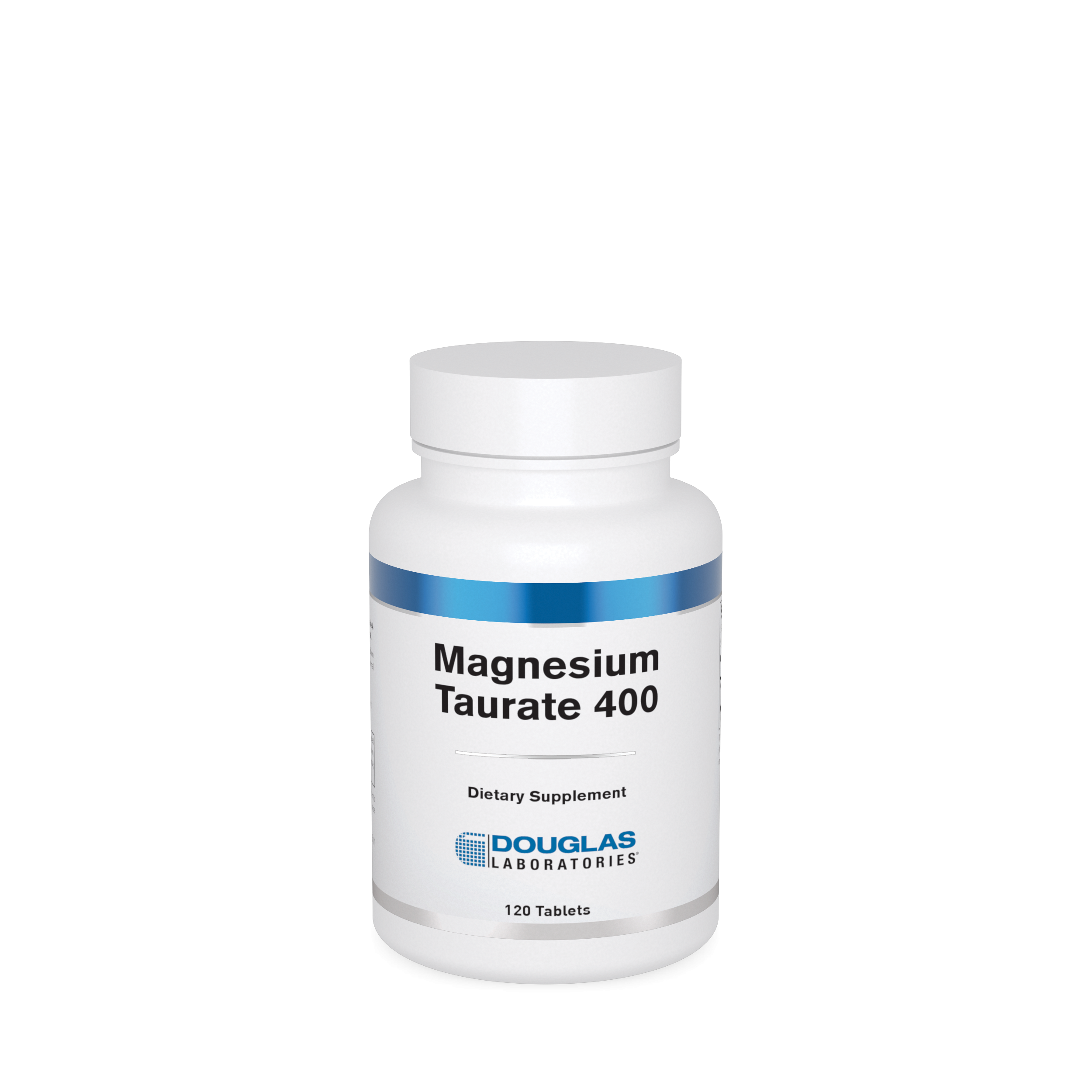 Douglas Labs Magnesium Taurate 400mg - Premium Magnesium Supplement for Heart Health & Stress Relief - Supports Cardiovascular Function & Nervous System - Ideal for Daily Wellness & Active Lifestyle