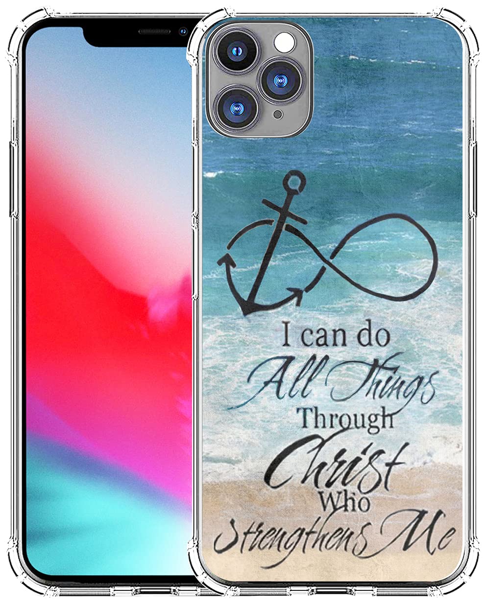 iPhone 13 Pro Case - Slim Silicone Cover with Heavy Duty Protection for Daily Use & Travel